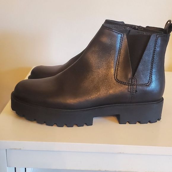 ZODIAC Shiloh Black Bootie Ankle Boot 10M - Picture 4 of 9